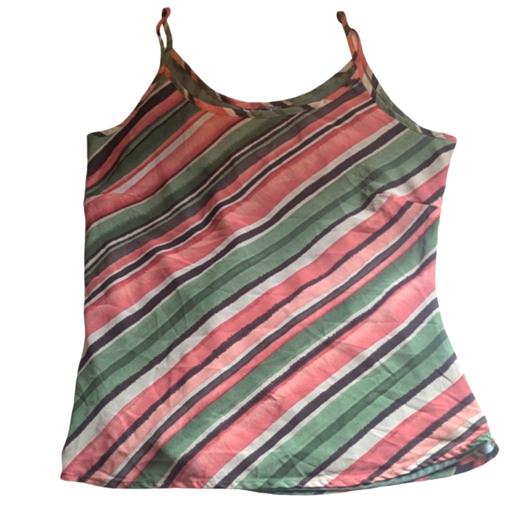 🌞 3/$15 Kenar Striped Tank